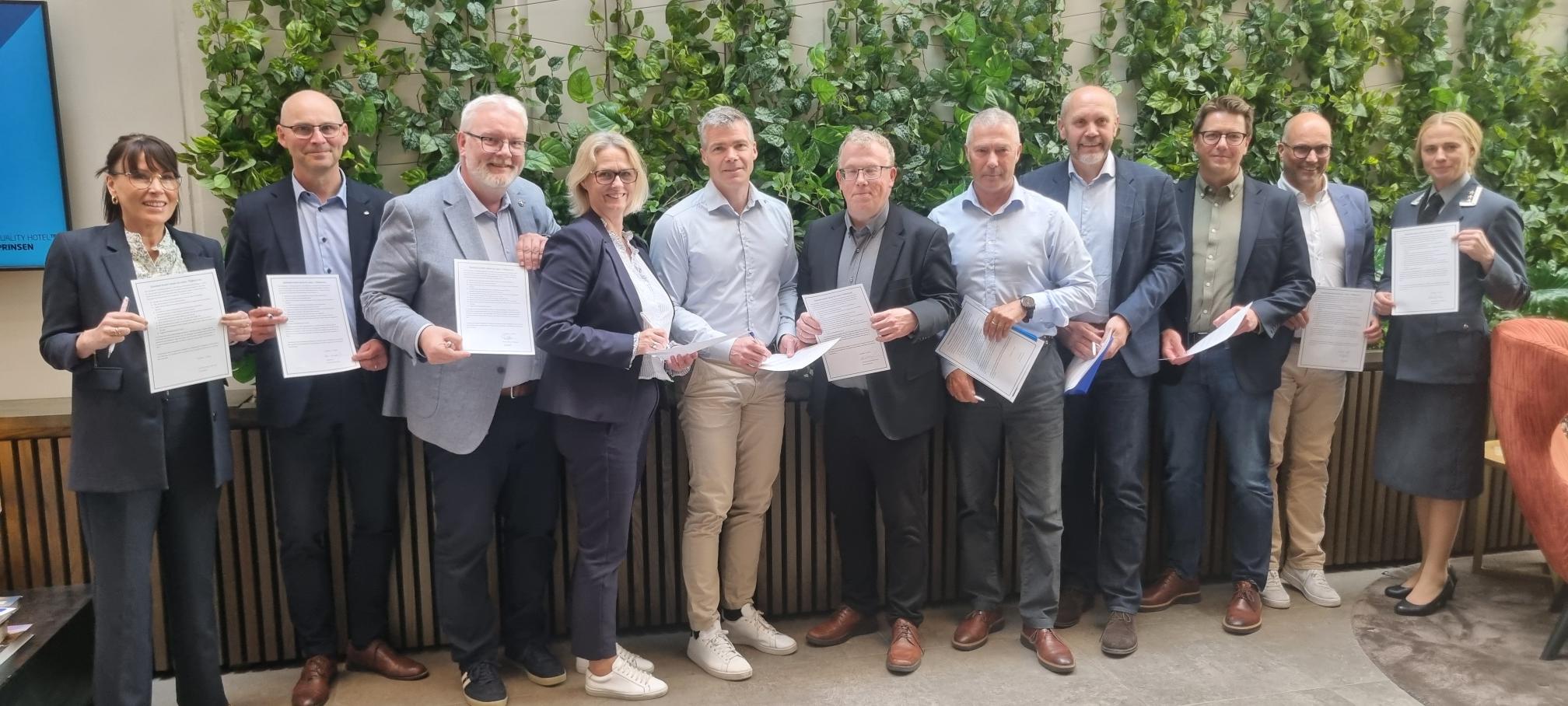 HAR SIGNERT: Statsforvalteren, Heimevernet, NAV, Nord universitet, NTNU, Skatteetaten, Kriminalomsorgen og flere andre statlige etater har signert erklæringen, og flere vil bli invitert til å signere. Sammen står vi sterkere for å ta enda bedre vare på barn og unge.