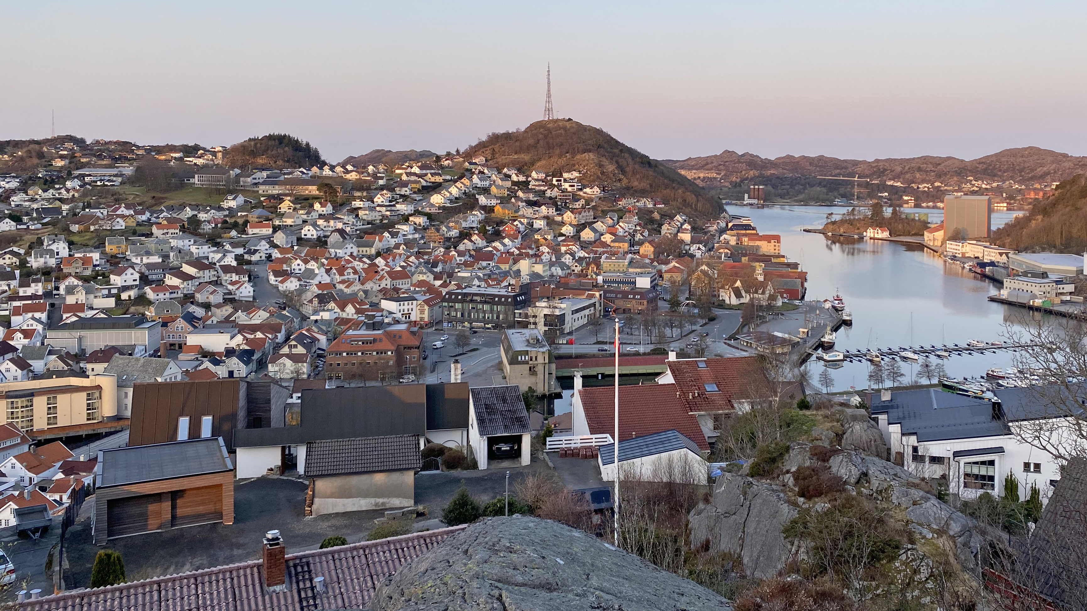 Morgenstund i Egersund. Foto: Livar Særheim