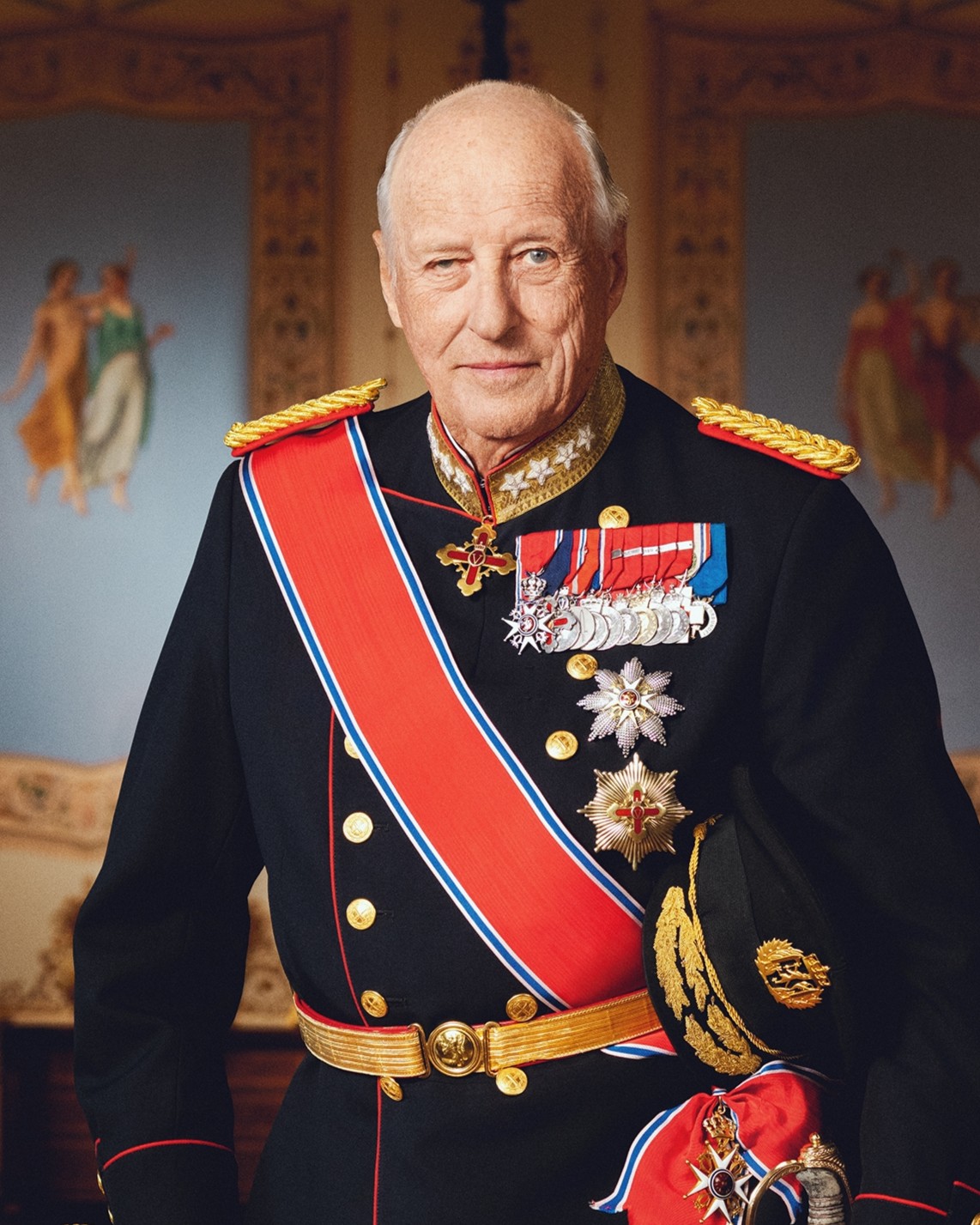 Portrettbilde av Kong Harald V.