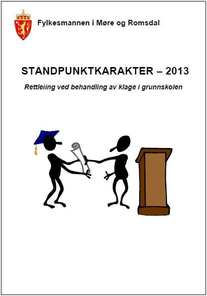 Klage på standpunktkarakter 2013 - forside