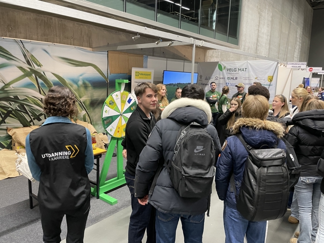 Deltaking på Utdanningsmessa i Stavanger 2026.