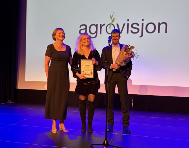 Jerseymeieriet vann Bedriftsutviklingsprisen i landbruket for Rogaland i 2025.
