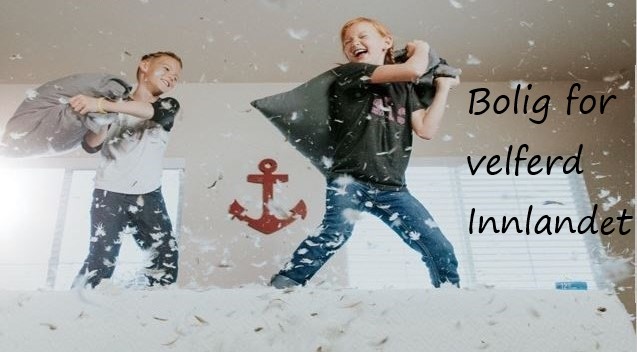 Barn som holder på med putekrig