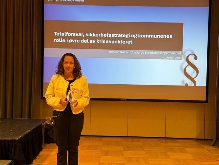 Statssekretær Justis- og beredskapsdepartementet Kristine Kallset